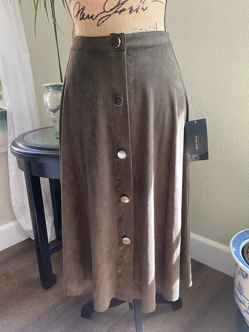 Zara A-Line Skirt